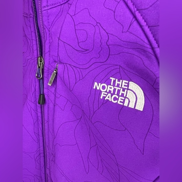 B15.26 The North Face AMVX Purple Windproof & Waterproof Apex Bionic Jacket - Picture 5 of 9